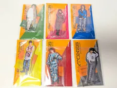 SixTONES 両面アクリルスタンド Anniversary ファミクラストア 2025 全種 6点セット ジェシー/田中樹/松村北斗/京本大我/髙地優吾/森本慎太郎