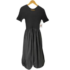 アダムエロペ Adam et Rope リブコンビバルーンワンピース レディース FREE 