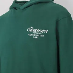 スラセンジャー メンズ アウター パーカー・スウェット Slazenger Slaz Tennis Hoodies Green グリーンのサムネイル