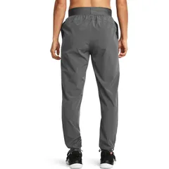 アンダーアーマー レディース ボトムス カジュアルパンツ トラックスーツ Under Armour High Rise Woven Performance Tracksuit Bottom Grey グレー