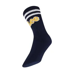 リー メンズ アンダーウェア 靴下 Leerskin Crew Socks NvyWhiteGry ホワイトのサムネイル