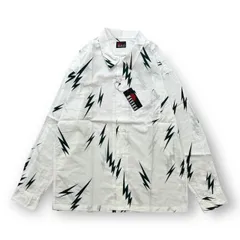 参考上代25300円 未使用 MASSES 19SS LIGHTNING SHIRTS ライト二ング長袖シャツ マシス グリーン S （GF3266）のサムネイル