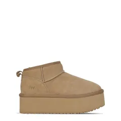 ジャック ウィルス レディース シューズ ブーツ・レインブーツ プラットフォーム ブーツ Jack Wills Platform Snug Boots Sand サンド