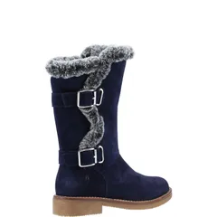 ハッシュパピー レディース シューズ ブーツ・レインブーツ Hush Puppies Megan Ladies Mid Boots Navy ネイビーのサムネイル
