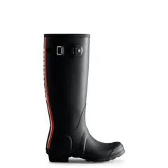 ハンター レディース シューズ ブーツ・レインブーツ トール Hunter Womens Original Tall Wellington Black ブラック