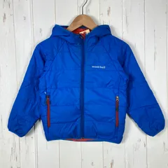 ✉️Kid's 110 ブルー系 Montbell ( モンベル ) サーマラップ パーカ 化繊ダウン ウェア トップス アウター ジャケット 化繊インサレーション z00056665  化繊インサレーション アウター ジャケット トップス ウ