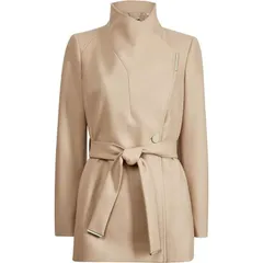 テッドベーカー レディース アウター コート ウール Ted Baker Roses Wool Coat Camel キャメルのサムネイル