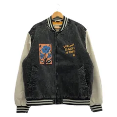 【中古】VOLCOM× BOB MOLLEMA デニムスタジャン サイズL ブラック/ホワイト ボルコム[19]のサムネイル