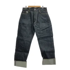 【中古】EVISU No.2 2001 デニムパンツ サイズW36L35 インディゴ エヴィス 髑髏黒布 水色 カモメ[19]のサムネイル
