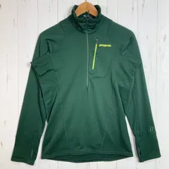 ✉️Men's XS グリーン系 2014 Patagonia ( パタゴニア ) レギュレーター R1 フリース プルオーバー Regulator R1 Fleece Pullover SMKG ポリエステル ウェア トップス アウター ジャ