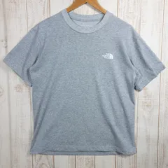 ✉️Men's M グレー系 The North Face ( ザ・ノースフェイス ) ショートスリーブハーフスウィッチングロゴティー S/S Half Switching Logo Tee ポリエステル ウェア トップス インナー シャツ