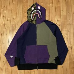 エイプ❌スワロフスキーパーカー　Lサイズ‼️ 希少品 ☆激レア☆ スワロフスキー タイガー パーカー Lサイズ a bathing ape