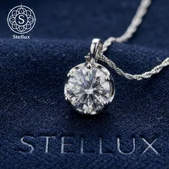 【毎日を華やかに】モアサナイト1ct &シルバー925ネックレス｜S925刻印入りチェーン｜普段使いOK ｜メンズ・レディース◎ ｜ユニセックスジュエリー｜ペアルック｜プレゼント・ギフトにも｜トラベルジュエリー｜金属アレルギー対応｜プラチナ仕上げ