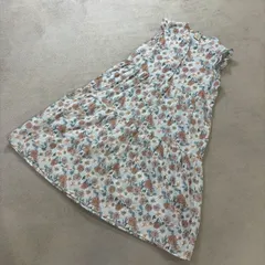 UNIQLO PAUL&JOE GIRLS ポール ＆ ジョー ティアードワンピース 150cm 花柄ワンピース