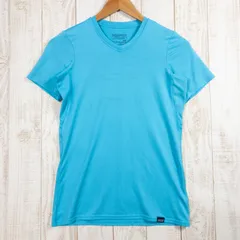 ✉️Women's XXS ブルー系 2015 Patagonia ( パタゴニア ) キャプリーン デイリー Tシャツ Capilene Daily T-Shirt ULT ポリエステル ウェア トップス インナー シャツ ショートスリーブTシャ