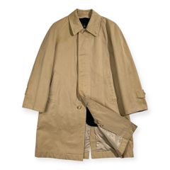 60s70sBURBERRYSステンカラーコートベージュバルマカーンクラシック