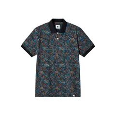 プレティグリーン メンズ トップス ポロシャツ Pretty Green PG Wonderwll PaisPol Sn44 Dark Grey グレーのサムネイル