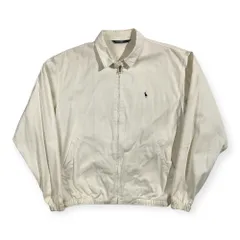 90s Polo Ralph Lauren ポロ ラルフローレン ドリズラー ジャケット サイズ M /ホワイト/チノクロス/ビンテージ