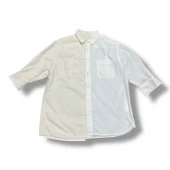 sacai 19SS Embroidered Shirt  長袖シャツ サカイ 19-02079M ホワイト×キナリ 1 （90607A）のサムネイル