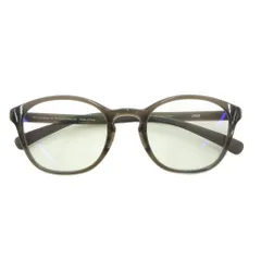 JINS 美品 SCREEN FOR SLEEP メガネ めがね 49.1□21-145.5○41 ウェリントン ダークブラウン FPC-24S-0088-85 /AE