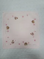Celine セリーヌ ピンク ハンカチ