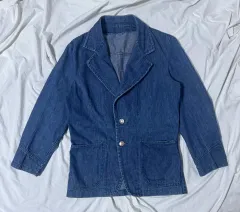 70s usa Lee デニム テーラード ジャケット