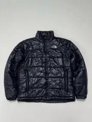 THE NORTH FACE ザノースフェイス 光沢 ブラック 軽量 ダウン 100 サイズ