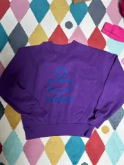イサベルマラン パープル スウェットTシャツ 38(55/66)