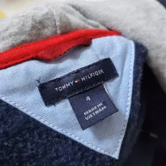 トミーヒルフィガー キッズ 起毛カーディガン 4T