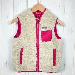 ✉️Boy's 5T アイボリー系 2017 Patagonia ( パタゴニア ) レトロX ベスト Retro-X Vest ポリエステル ウェア トップス ベスト フリース z00054026  フリース ベスト トップス ウェア