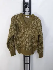 ピエール BALMAIN バルマン ニット Vネック パータン ベージュ