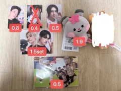 ATEEZ（エイティーズ・アチズ） MY（マイ） LINE FRIENDS（ラインフレンズ） ポップアップ ぬいぐるみ トレカ