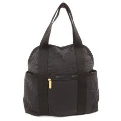 レスポートサック LesportSAC リュックサック デイパック 花柄 キルティング ナイロン 黒 ブラック /AE ■ECA001