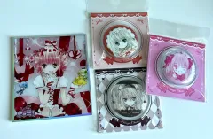 しゅごキャラ! キャラチェンジ アクリルビジュアル色紙 グリッター缶バッジ