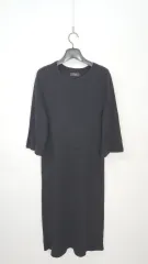 (85) タイム TIME レディース 7分袖 ウール カシミア ブレンド ONE PIECE