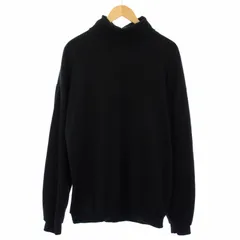 エブリワン everyone cotton turtleneck sweatshirt スウェット トレーナー 長袖 XL 黒 EV22-CS03 /TK