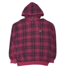 '90s トミーヒルフィガー ハーフジップアップ フーディー