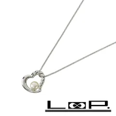タサキ ■新同■ パール ネックレス アクセサリー ハート シルバー SV925 箱 【458866】5