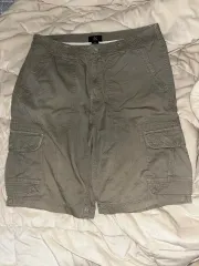 カルバン グレー バミューダ カーゴ