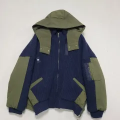 ウールニット キルティングダウン レディース Free! ㅡ1022