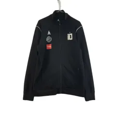 J8976 ルコックスポルティフ メンズ 110 ブラック トラック スーツ ジップアップ ジャケット