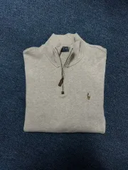 ポロラルフローレン ハーフジップアップ ベージュ