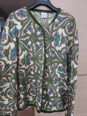 メイドインイタリア ベネトン ペイズリー カーディガン