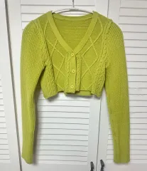 クロップドニット/カーディガン