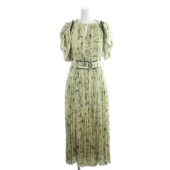 スナイデル SNIDEL 2WAYボリュームスリーブプリント ワンピース 0 アイボリー /AB ■OS