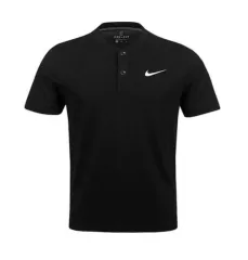 Nike(ナイキ） コート ブレード ドライフィット ポロ 半袖Tシャツ 黒 メンズ 半袖 M