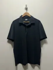 110 / XXL プーマ ブラック 半袖 ポロTシャツ