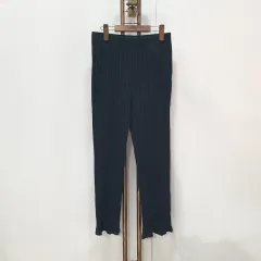 (JJ28524)ザラ シャーリング プリーツ ズボン M