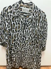 ワコマリア レオパード シャツ