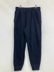 UNIQLO ユニクロ スウェットパンツ M ネイビー 無地 スタンダード ハイウエスト ウエストゴム・紐